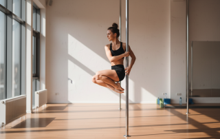 Pole dance Klaipėda: treniruotės sėdimą darbą dirbančioms moterims