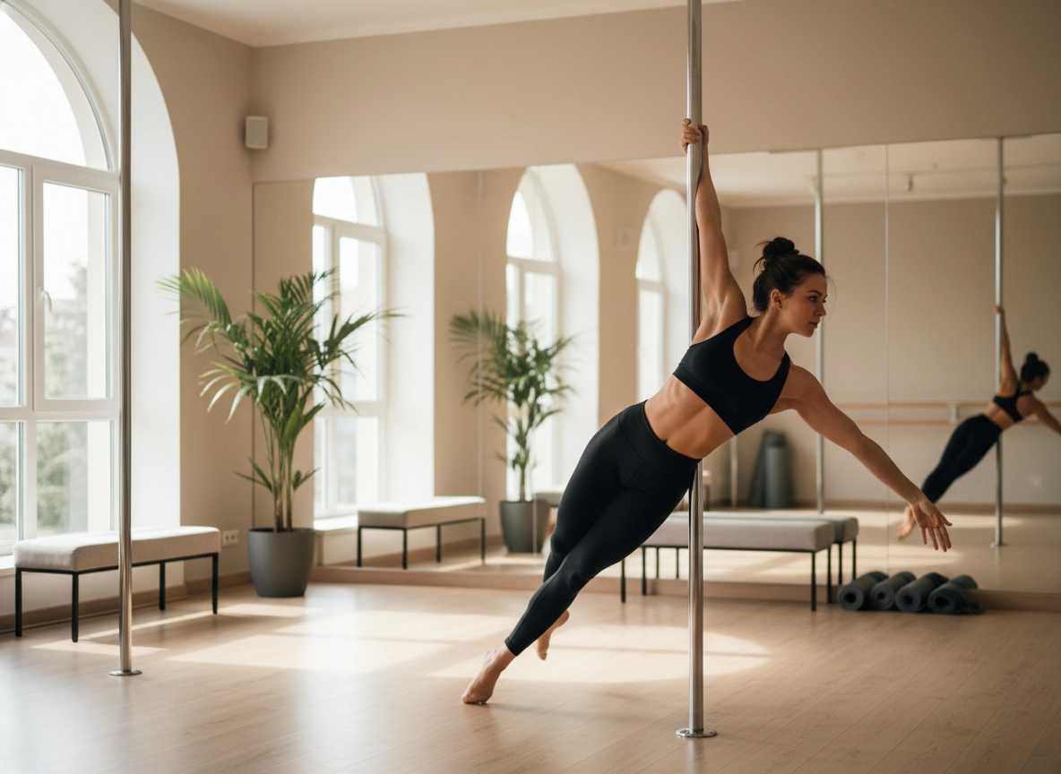 Pole dance treneris Klaipėda: profesionalios stulpo šokių treniruotės