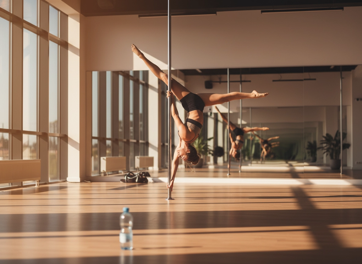 Pole dance treniruotės Klaipėdoje: ar sunku pirmą kartą?