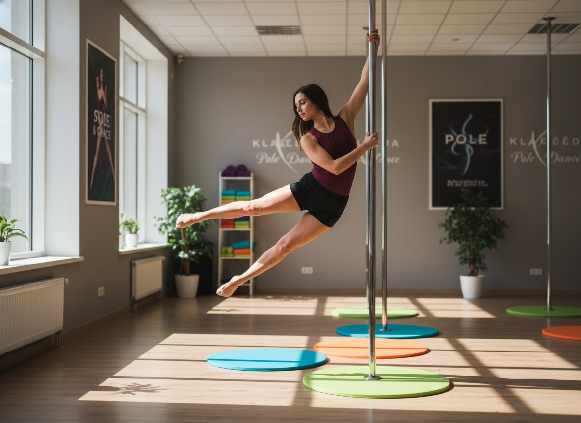 Pole dance užsiėmimai merginoms: pamokos pradedantiesiems