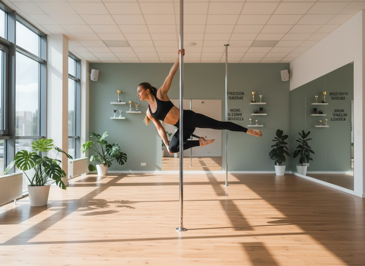 Pole dance treniruotės Klaipėdoje: kada pamatysite pirmus triukus?