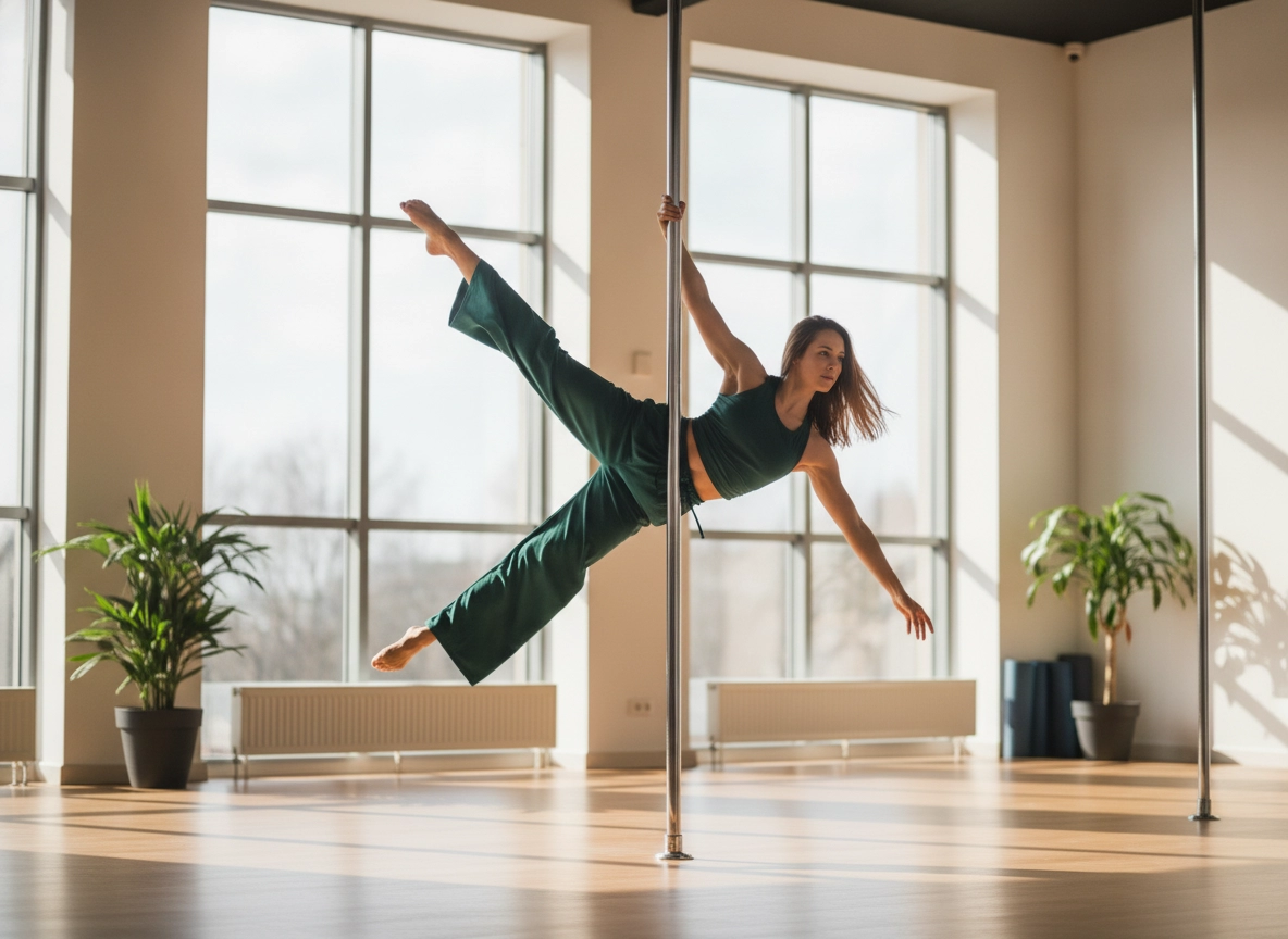 Pole dance pamokos ir kūno plastika: kaip pradėti treniruotes